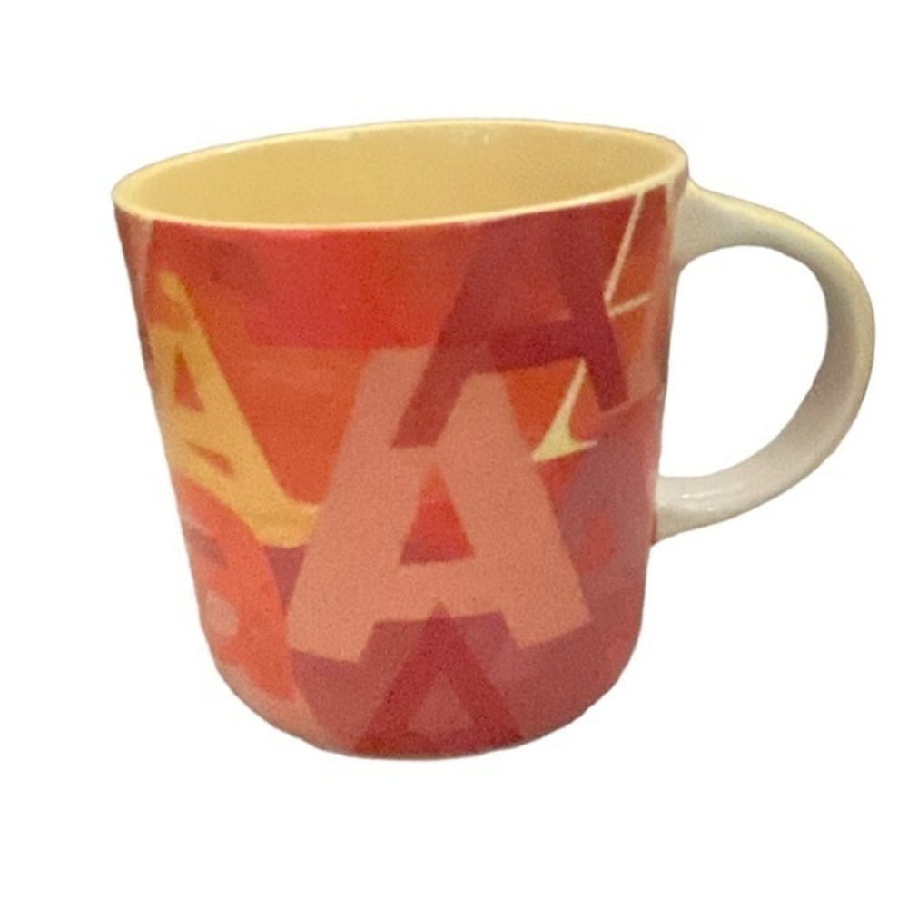 Anthropologie Lottie Monogram Mug A “A” Initial